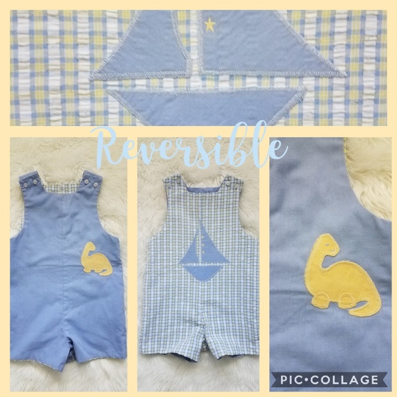 Bailey Boys Other - Bailey Boys sz 3T reversible romper